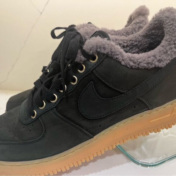 Nike Air Force 1 Black Thunder Grey Gum - Picture 9 of 12